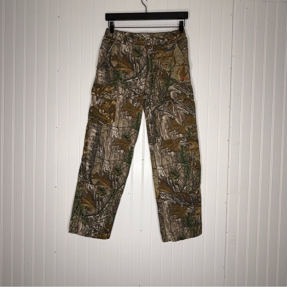 Game Winner Reeltree Camouflage Cargo Hunting Pants Boys Size 16 Youth